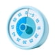 thumbnail image 3 of Temporizador visual de 60 minutos, reloj de cuenta regresiva, herramienta de gestión del tiempo, reloj despertador para hornear azul, 3 of 9