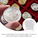 thumbnail image 3 of unbranded 5Ud Hojas Para Álbum De Monedas Transparentes Con 9 Orificios Para Organización Práctica, 3 of 8