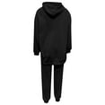 thumbnail image 4 of Women's Two Piece Matching Workout Sets Pullover Split Hem Hoodies with Jogger Pants, 4 of 6
