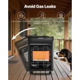 thumbnail image 3 of VEVOR Propane Heater 6000-18000 BTU 3 Modes Tip Over Protection Indoor Outdoor, 3 of 9