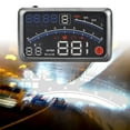 thumbnail image 6 of Car Head Up Display, Universal 5.9inch Car HUD Display MPH/KM/h Over Speed Limit Warning Plug and Play Windshield Projector with Film for Cars with OBDII or EUOBD Interface Plug, 6 of 8