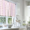 thumbnail image 2 of LALILO Kitchen Curtains and Valances Set of 3 36" Tie Dye Window Treatment Tiers for Window Decor, 2 of 5