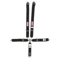 thumbnail image 1 of 5-Point Quick Release Camlock Harness System - Black - Individual Shoulder Harness - Bolt-In - 3 in. Anti-Submarine Belt, 1 of 1
