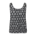 thumbnail image 3 of JAKANYQ Tankini Tops For Women Adjustable Tie Back Bathing Suits Swimsuit No Bottom Padded Unique Back Design Swimsuit, L, 3 of 4