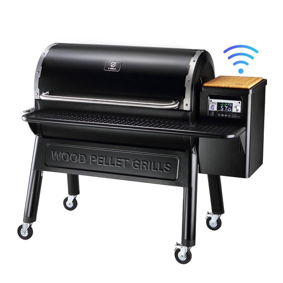 Z GRILLS 1068 sq. in WIFI Wood Pellet Grill & Smoker, Electric BBQ Grill with WiFi & App Connectivity, Smart Home Technology, PID V 3.1 Controller, 11002B