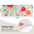 thumbnail image 5 of Pioneer Flower Floral Print Pattern Kitchen Rug Mat,Kitchen Runner Rugs Non Skid Washable,Decorative Kitchen Floor Mats for Kitchen,Sink,Laundry,17"X47", 5 of 5