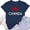 Dark Blue, variant on Canada Shirt Women Canadian Flag Graphic Print Short Sleeve Tshirt Summer Top Women Canada Day Graphic Tee Tops Fashion Happy Canada Day Women’s Patriotic Flag Tee Casual Daily Wear