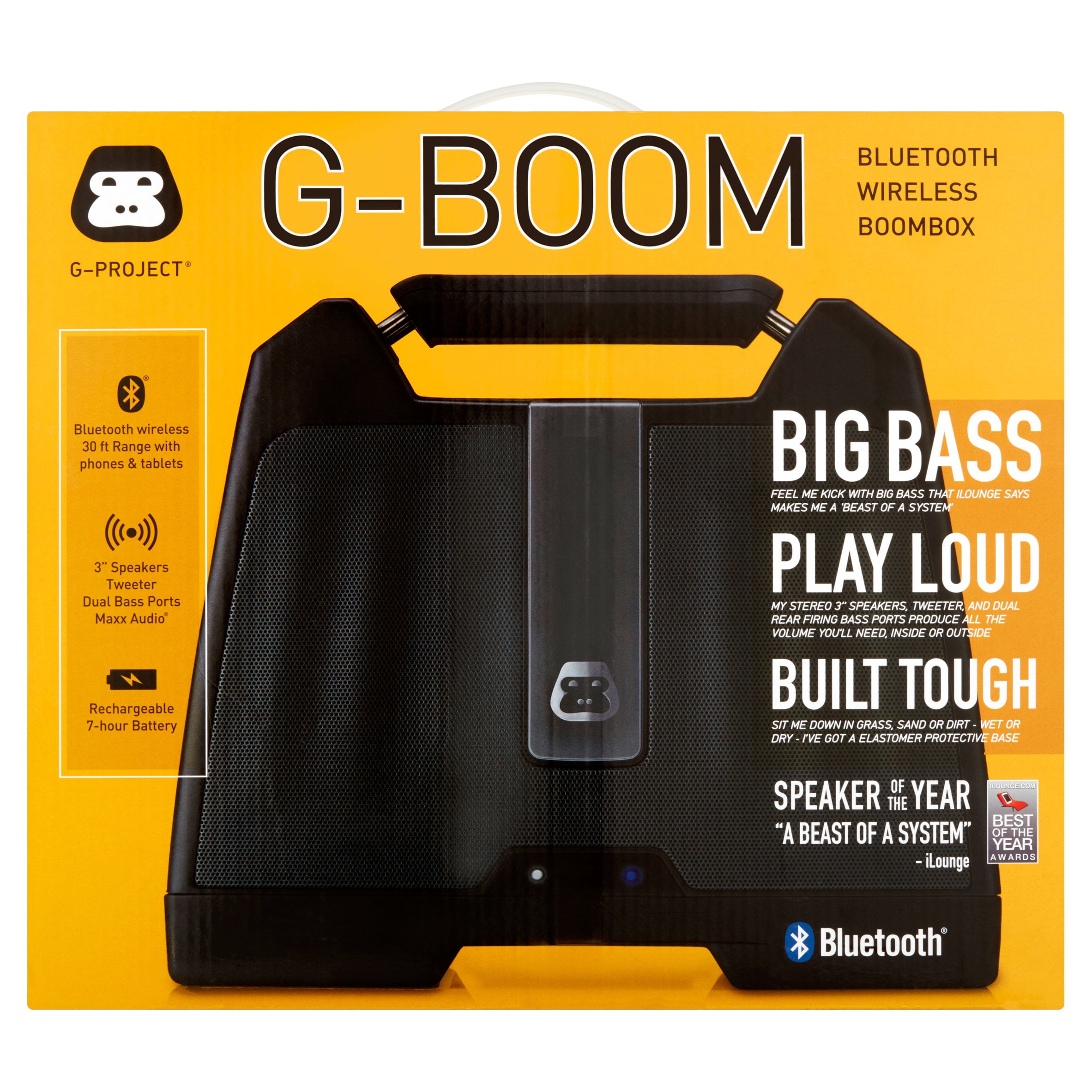 g project g boom speaker