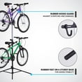 thumbnail image 2 of RaxGo 2-Bike Freestanding Bicycle Storage Hooks, 2 of 7