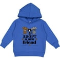 thumbnail image 2 of Inktastic Rescue Pet Animal Adopt a New Friend Toddler Hoodie, 2 of 4