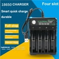 thumbnail image 1 of RYRDWP Chargeur Intelligent à Batterie 4 Baies pour 18350 18650 16340, 1 of 9