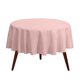 thumbnail image 1 of Mantel redondo Gee Di Moda de 70 pulgadas, rosa, para mesa de 60 a 120 cm, 1 of 5