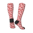 thumbnail image 5 of Lsque Strawberries Printed Crew Socks Men's Women's LightWeight Thin Casual Calf Socks ,Knee High Socks,Cotton Socks, 5 of 9