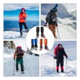 thumbnail image 4 of Polainas Para Piernas Impermeable Ajustable Polainas Para Botas De Nieve Para Mujeres Hombres Invierno Acampar Al Aire Libre Senderismo Esquí Correr Caminar Montañismo Kearding OD016478-03, 4 of 6