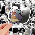 thumbnail image 4 of 48pcs Anime Character Sticker Set - Durable Pvc, Waterproof & Fade-Resistant Decals For Laptops, Phones, Guitars & More, 4 of 5