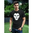 thumbnail image 2 of Feline Face Gamer Icon T-Shirt Men -Image by Shutterstock, Male Large, 2 of 4