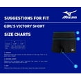 thumbnail image 2 of Girls' Youth Volleyball Shorts with Flexible Fit and Easy Movement, 2 of 2