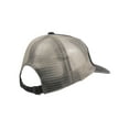 thumbnail image 4 of Top Headwear Wholesale Dozen Pigment Dyed Adjustable Trucker Hat, Black/Khaki, 4 of 5