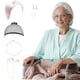 thumbnail image 2 of 7 Pelucas Peluca Abuela COS Traje Cadena Anteojos Collar de Perlas Pulsera Anteojos Aretes Para el Día de los Inocentes 100 Días de Escuela COS Suite, 2 of 4
