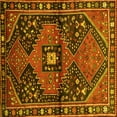thumbnail image 1 of Ahgly Company Indoor Square Persian Yellow Traditional Area Rugs, 6' Square, 1 of 4