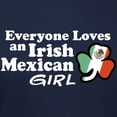 thumbnail image 3 of CafePress - Irish Mexican Girl Women's Dark T Shirt - Women's Traditional Fit Dark T-Shirt, 3 of 4