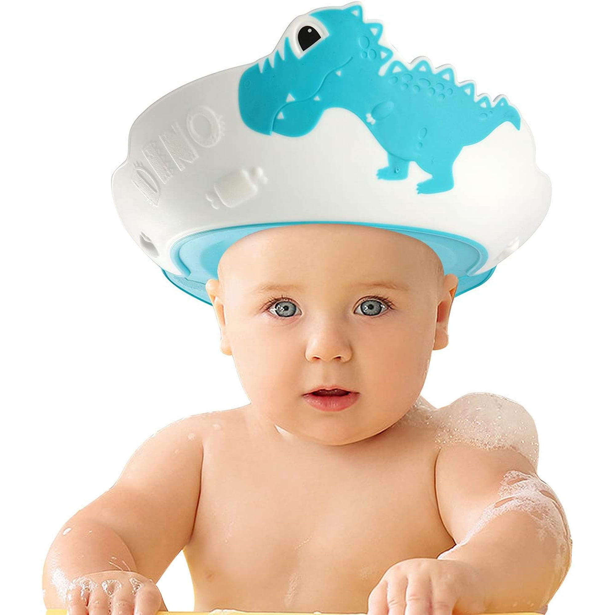 Bonnet De Douche Bébé Avec Visière - Protection Yeux Et Oreilles - Ajustable Velcro - Matière EVA Douce - Pour Bain Sans Stress - Plusieurs Couleurs