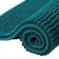 thumbnail image 1 of Alfombra de baño SUBRTEX de chenilla para baño, color azul suave, 60 x 150 cm, 1 of 7