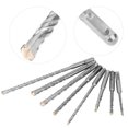 thumbnail image 4 of Brocas Para Hormigón Brocas De Acero Cromado 8 Brocas Para Martillo Perforador Para Aplicaciones De Mampostería De Ladrillos De Hormigón Taladros Percutores ANGGREK Otras Herramientas & Hardware, 4 of 7