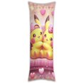 thumbnail image 1 of Funda de almohada Pokémon, funda de almohada larga de cuerpo entero, almohada de compañero de juegos para niños, cojín de sofá, muebles para el hogar, decoraciones de cama de 20" x 54", 1 of 5