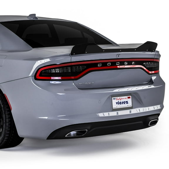 Vicrez VZ1 Wicker Bill for 3 Piece Spoiler vz102135 | Dodge Charger 2015-2022