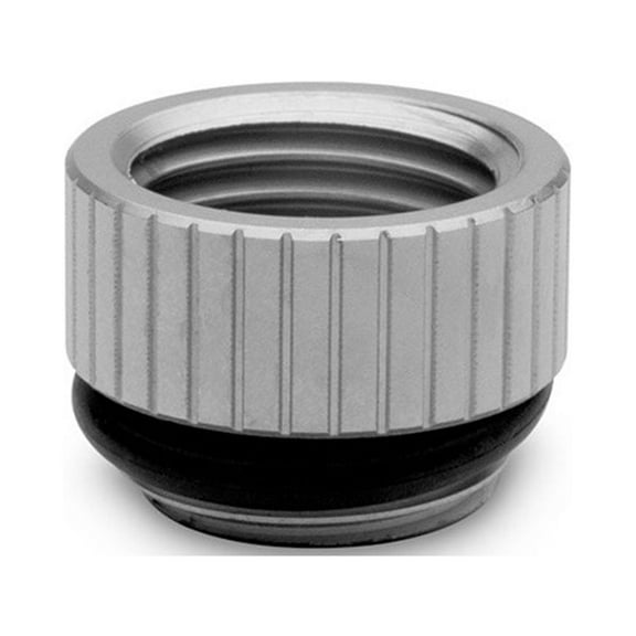 EKWB EK-Quantum Torque Micro Male to Female Extender Fitting, 7mm, Satin Titanium, 2-pack