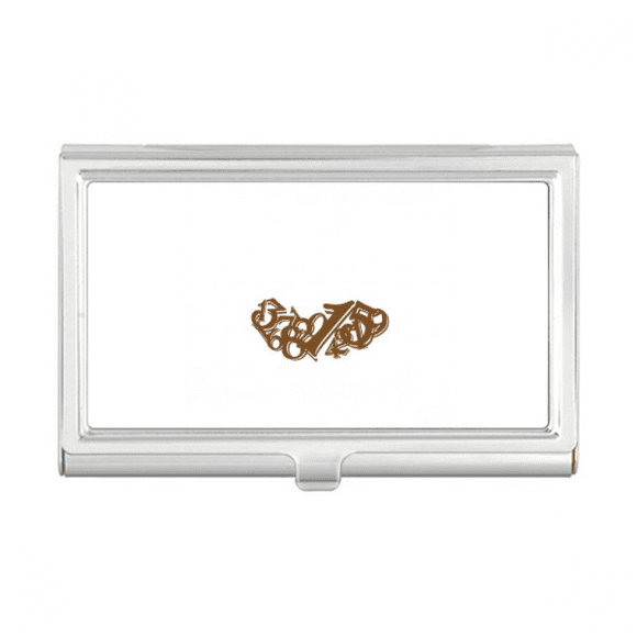 Digital Foundation Scattered Stacked Business Card Holder Case Pocket Box Wallet