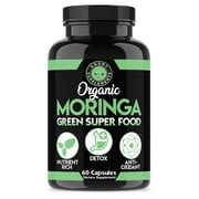 Organic Moringa, Garcinia Cambogia Probiotics, Apple Cider Vinegar with Beet Root Powder - Detox, Weight Loss, Nitric Oxide