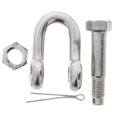 Stainless Steel Safety Chain Shackle Durable, Heavy Duty for