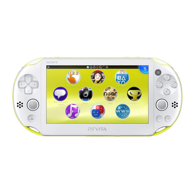 Sony - PS Vita 2000 Console de Jeu Vidéo Portative PlayStation - Jaune (Remis à Neuf)