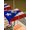 Red, variant on Outdoor Tablecloth with Umbrella Hole and Zipper, Puerto Rican Flag Square Table Cloth 54x54 Inch Waterproof Tablecloth, Vintage Geometric Art Wooden Picnic Table Cover for Patio Camping