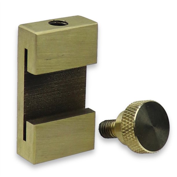 Riwesomey Regla de acero Bloque de límite de latón Arquitecto Reglas de dibujo Ingenieros Localizadores Tope compacto Artesanos Maquinista Type3 NO3 Riwesomey TO001027-01B