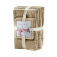 thumbnail image 2 of Clean Spaces Cotton Sustainable Blend 6 Piece Towel Set with Natural LCN73-0131, 2 of 5