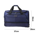 thumbnail image 2 of Duffel bag with pulley pull bar bag, anti luggage bag large capacity short-distance leisure, 2 of 6
