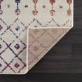 thumbnail image 5 of BoutiqueRugs MARASH Bohemian, Transitional Runner Rug - Off White, Red, Blue - 2'7" x 7'3" Runner, 5 of 9