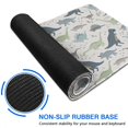 thumbnail image 6 of Long Mouse Pads for Desk,LightColor Cartoon Dinosaurs Pattern Desk Mats on Top Of Desks, Desk Mouse Pad Extra Large with 3mm Non-Slip Base and Stitched Edge for Gaming,Office,Work,Home 31.5"x11.8", 6 of 6
