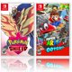thumbnail image 1 of Nintendo Pokemon Shield Bundle with Super Mario Odyssey Nintendo HACPALZBA-14, 1 of 9