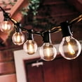 thumbnail image 3 of Yeacher 10 LED Solar String Lights Warm White Weatherproof Hanging Bulbs Garden Patio Light Backyard, 3 of 8