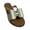 Gold, variant on Women Womens Slip On Flat Beach Slipper Sandals Colorblock Bowknot Open Toe Slides Slipper Summer Slippers Shoes Red Women Sandal