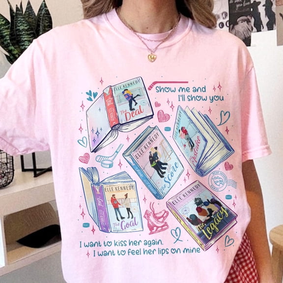 Off Campus Hockey Book Series Shirt Graham amp Hannah Romance Books TShirt Show Me And Ill