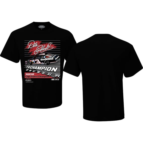 nasc@r Unisex-Adult Checkered Flag Sports Adult Dale Earnh@rdt 7X Champion Short Sleeve T-Shirt