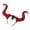 Red, variant on Halloween Hair Band Devil Headband Headwear for Pretend Toy Party Black