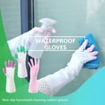 thumbnail image 2 of Wosthever 2 uds guantes de limpieza antideslizantes mitones universales accesorio de para el hogar al aire libre Unisex ligero cocina rosa Type3 NO3, 2 of 6