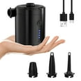 thumbnail image 5 of Air Mattress Pumps and Accessories Pump Portable for Inflatable,Battery Powered Usb Rechargeable Mini Mattress Pump,with 3 Nozzle for Pool Floats Mattress Vacuum Storage, 5 of 9