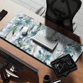thumbnail image 2 of Long Mouse Pads for Desk,Pioneer Flower Floral Print Pattern Desk Mats on Top Of Desks, Desk Mouse Pad Extra Large with 3mm Non-Slip Base and Stitched Edge for Gaming,Office,Work,Home 35.4"x15.7", 2 of 6